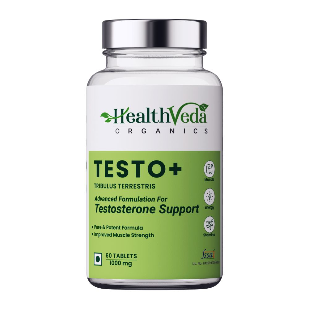 Health Veda Organics Plant Based Testo+ Veg Tablets - Grab2buy