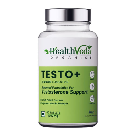 Health Veda Organics Plant Based Testo+ Veg Tablets - Grab2buy