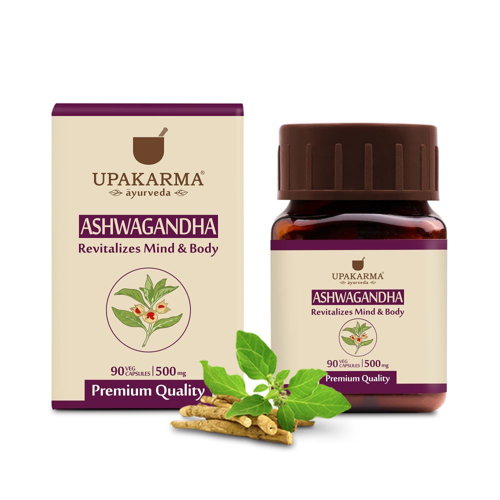Upakarma Ayurveda Ashwagandha Capsules - Grab2buy