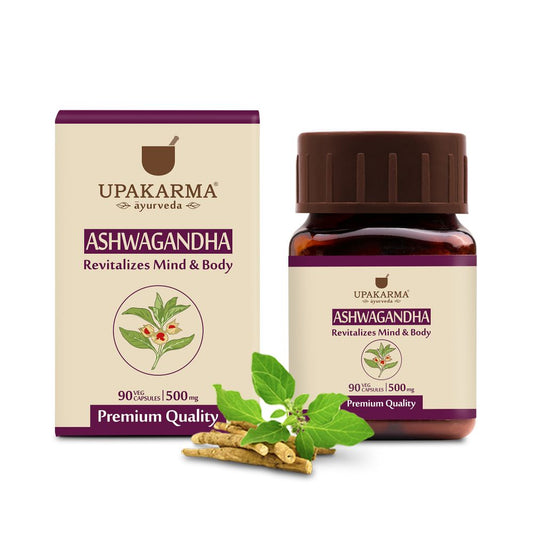 Upakarma Ayurveda Ashwagandha Capsules - Grab2buy