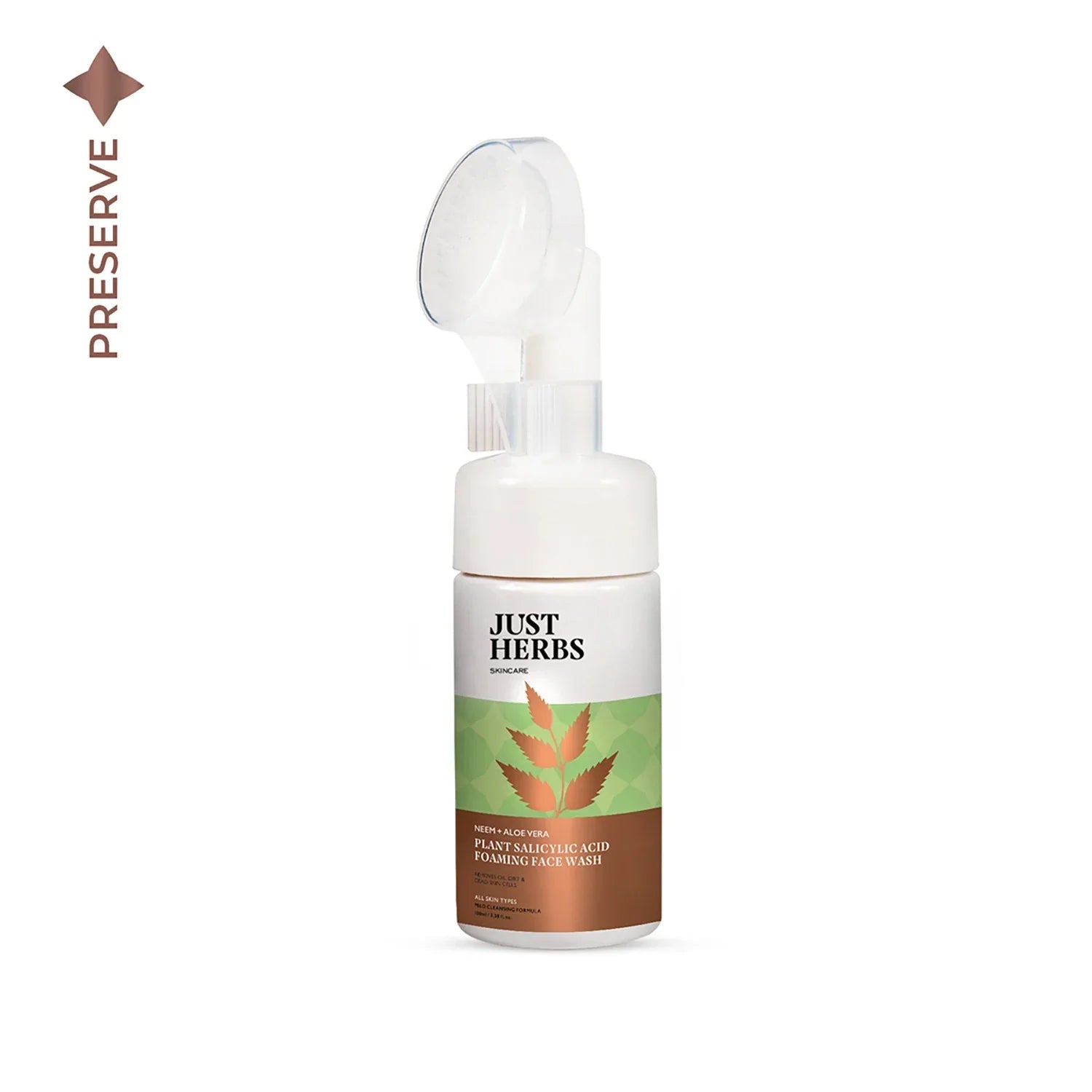 Plant Salicylic Acid Foaming Face Wash with Neem & Aloe Vera 