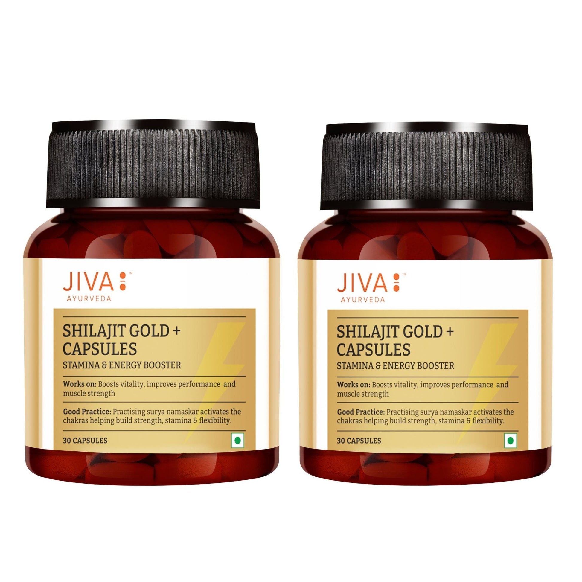 Jiva Ayurveda SJ Gold Capsules 