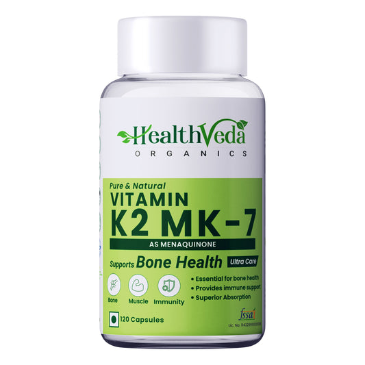 Health Veda Organics Vitamin K2 Capsules Health Veda Organics