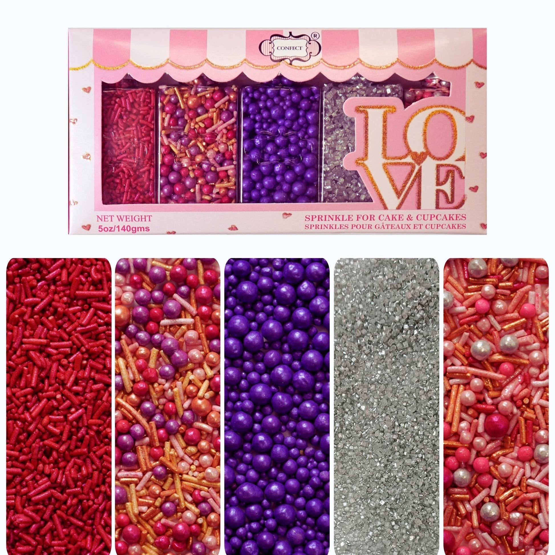 Confect Fusion Mashup Sprinkles FM Multipack 4
