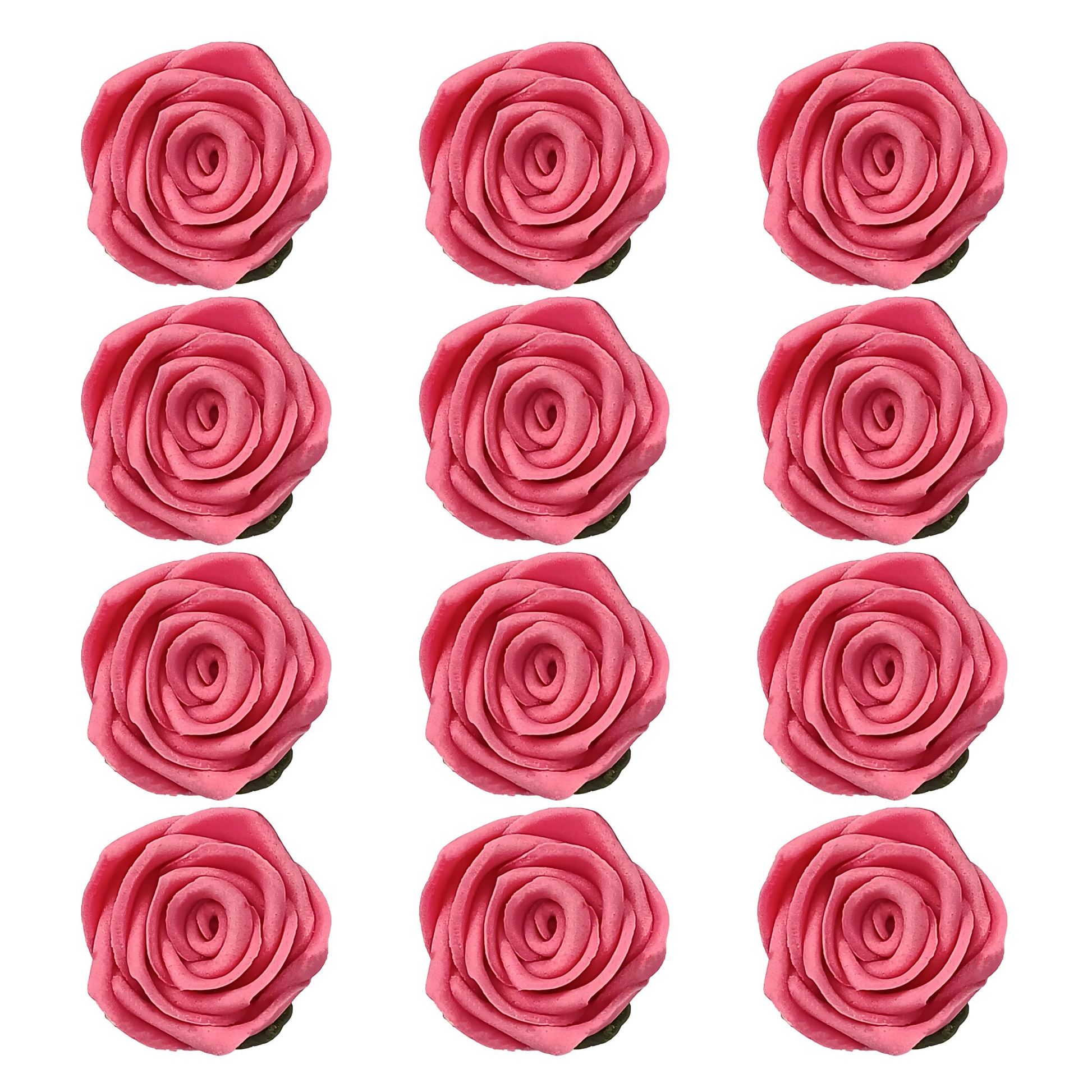 Confect Flamingo Rose Pink | Edible Sugar Roses Topper
