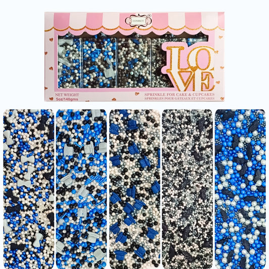 Confect Black, Blue & White | (02) Father's Day Sprinkles