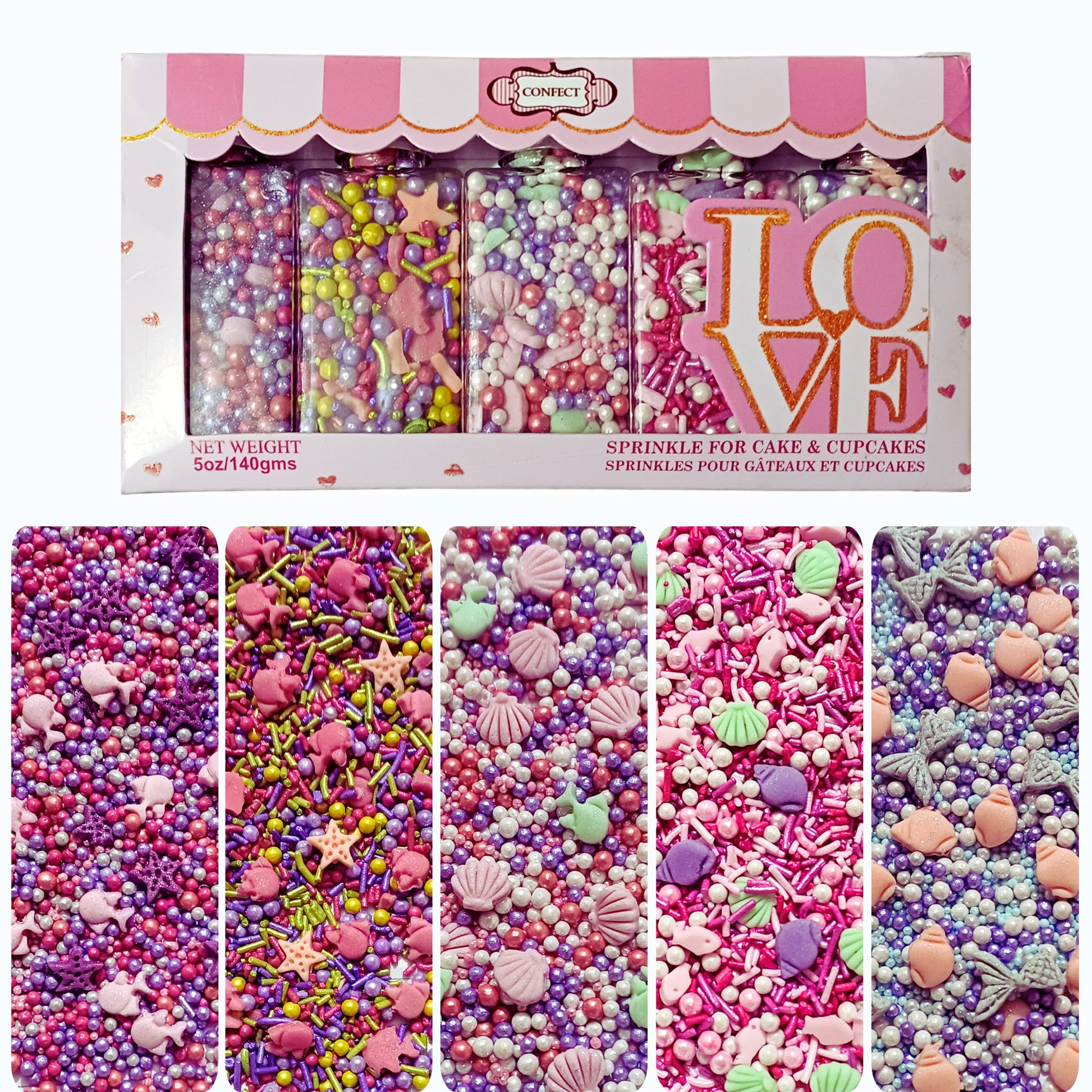 Confect Under the Sea Sprinkles for Decorations 09  Grab2Buy Confect Grab2Buy