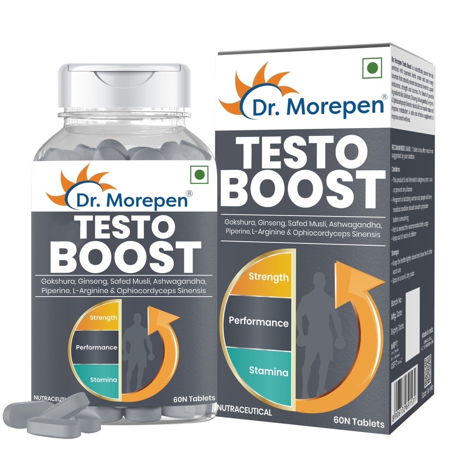 Dr Morpen Testo Boost & Sj Resin  Grab2Buy Dr. Morepen Grab2Buy