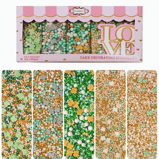 Confect St. Patrick's Sprinkles Multipack 4