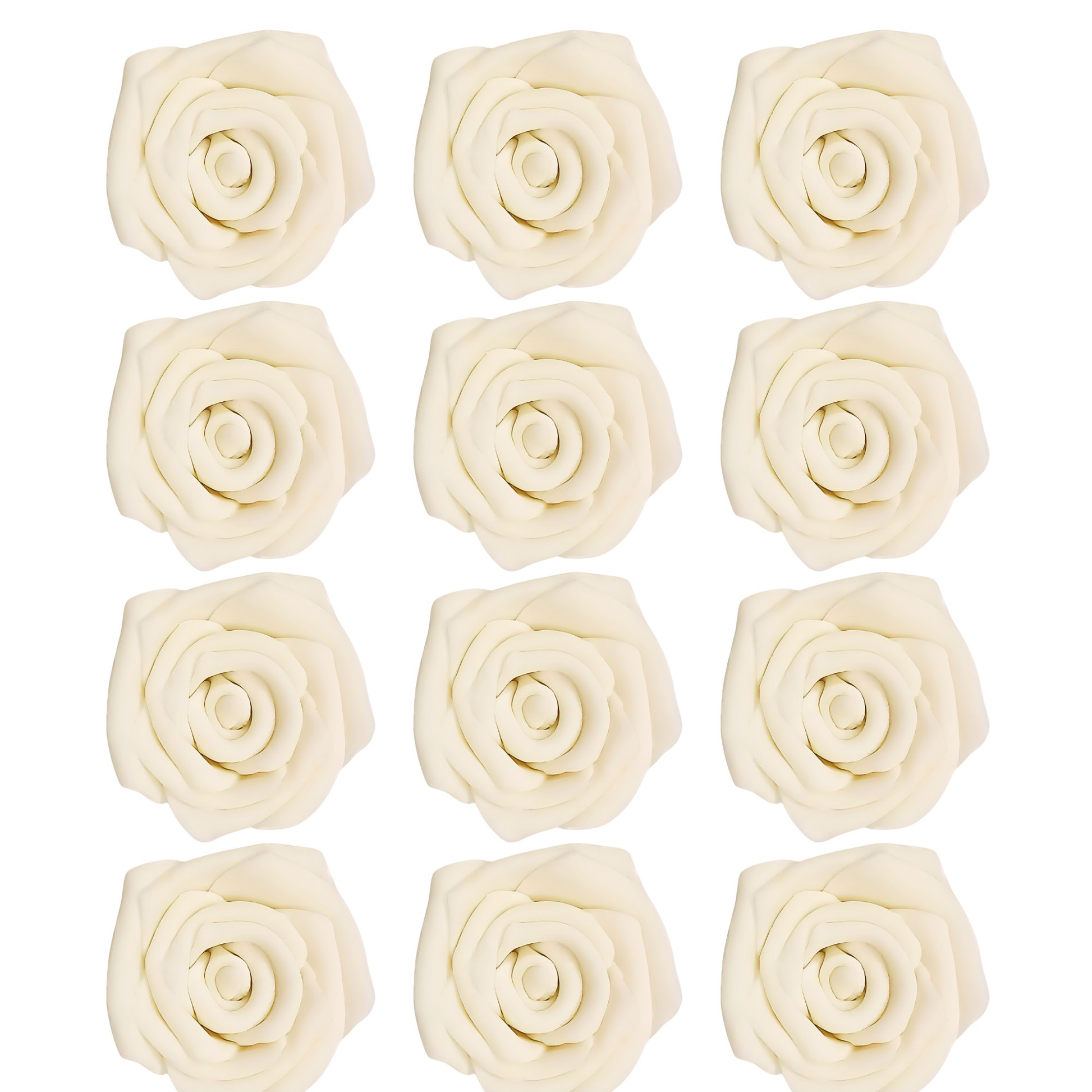 Confect Classic Pearl Ivory | Edible Sugar Roses Topper