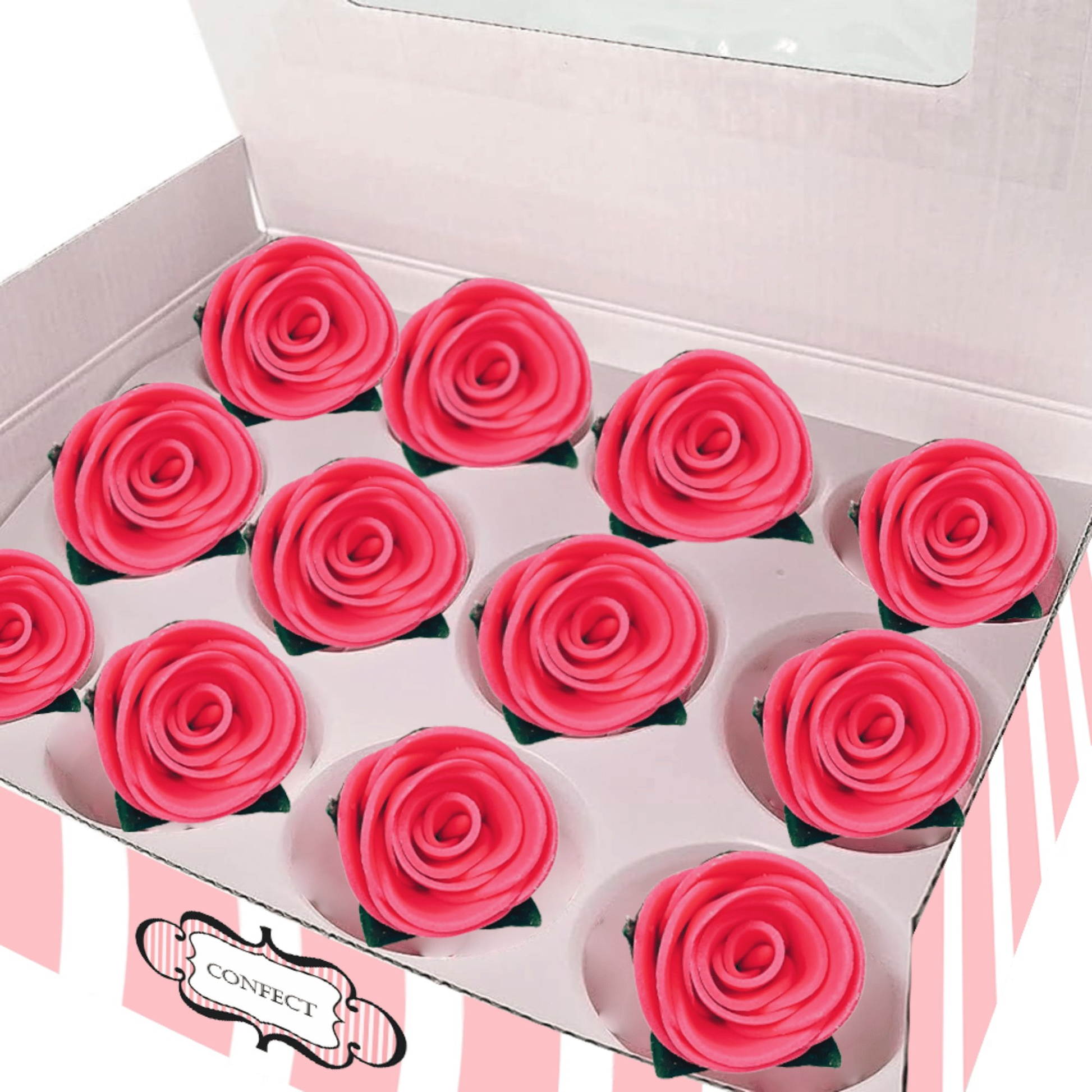 Confect Hot Pink | Edible Sugar Flowers