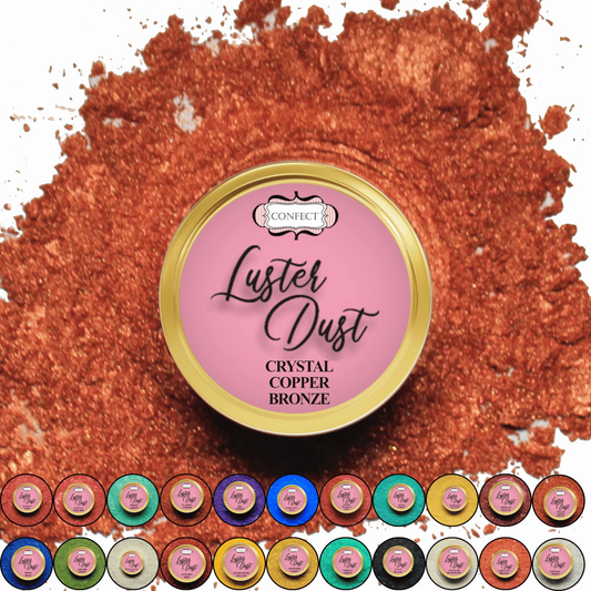 Confect Crystal Copper Bronze | Edible Luster Dust