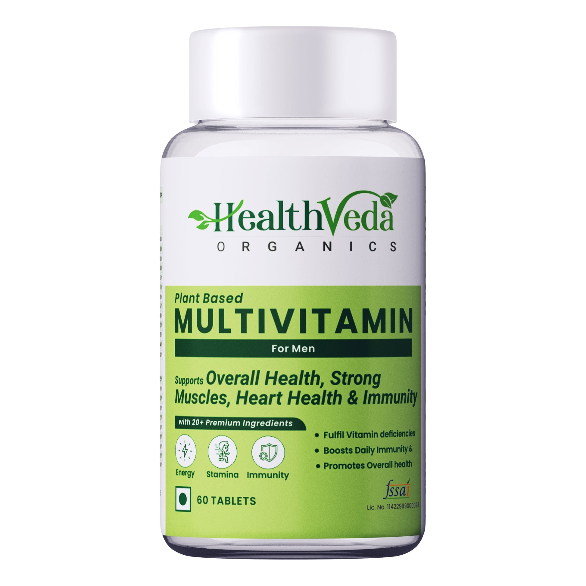 Health Veda Organics Multivitamin for Men Tablets 