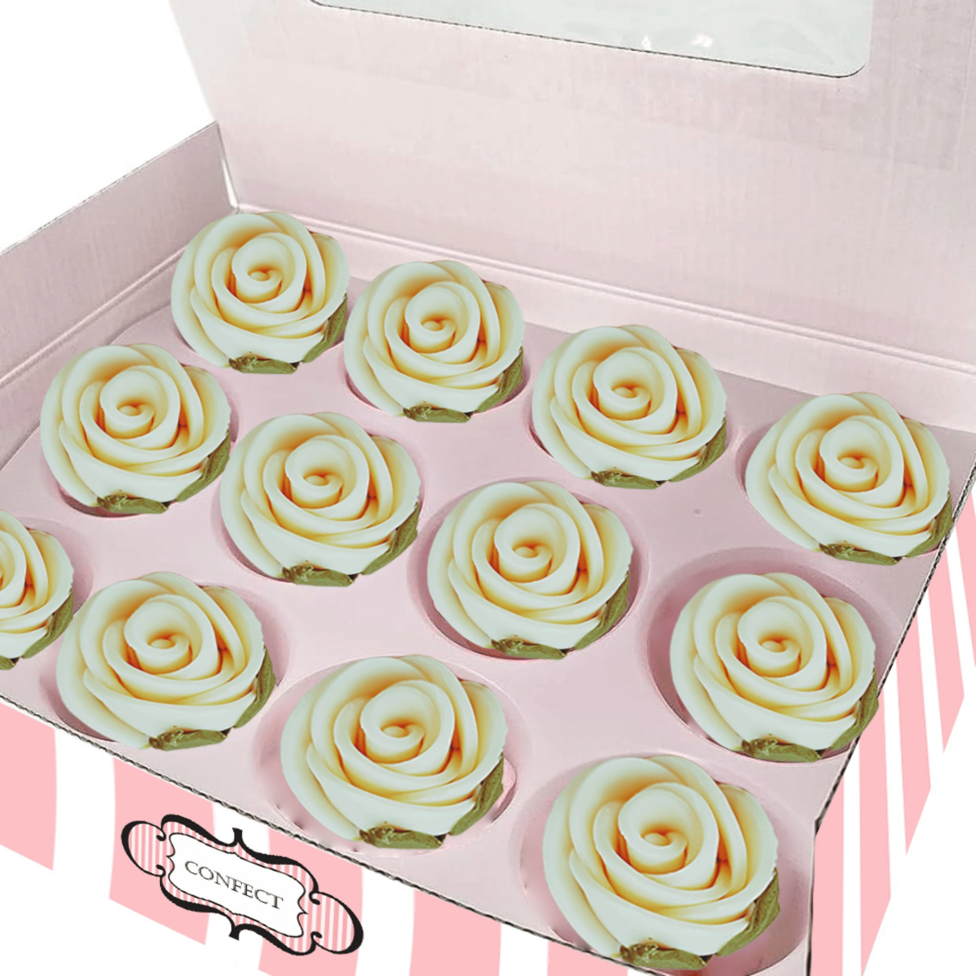 Confect Ivory | Edible Sugar Flowers