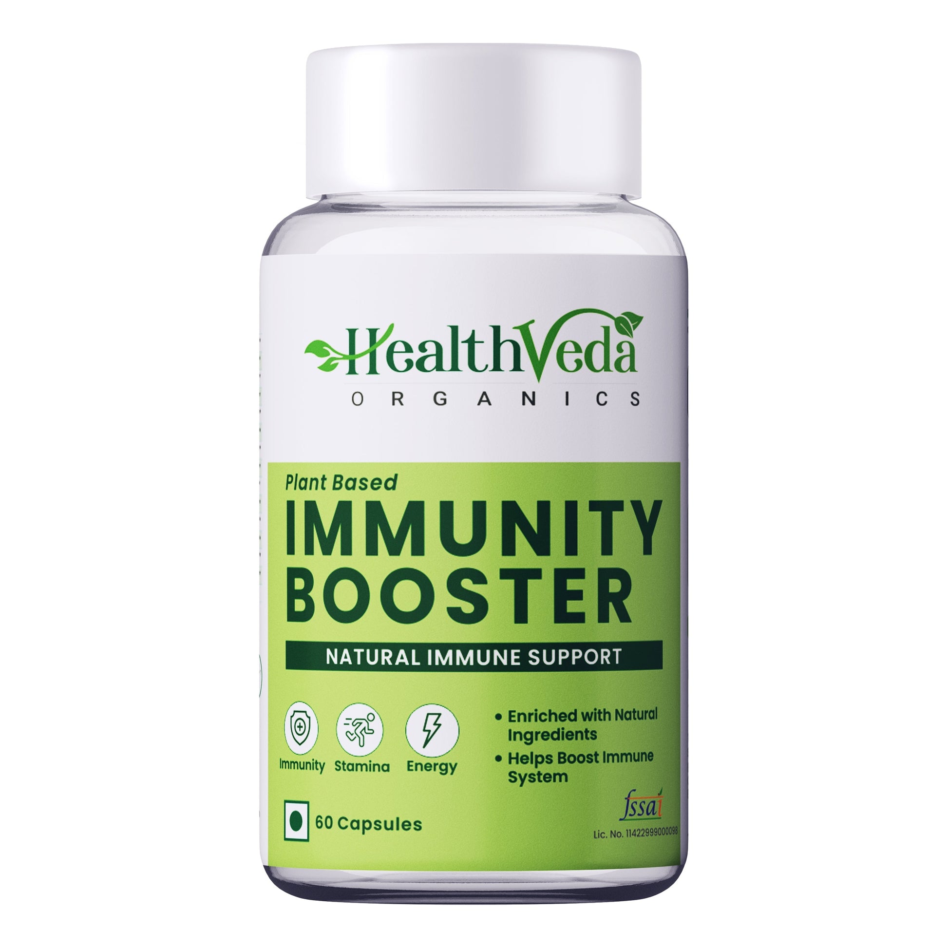 Health Veda Organics Natural Immunity Booster Capsules Health Veda Organics