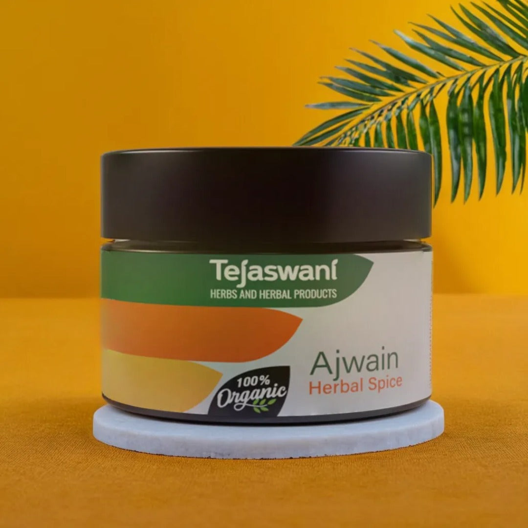 Tejaswani Herbs and Herbal Products Ajwain Powder 