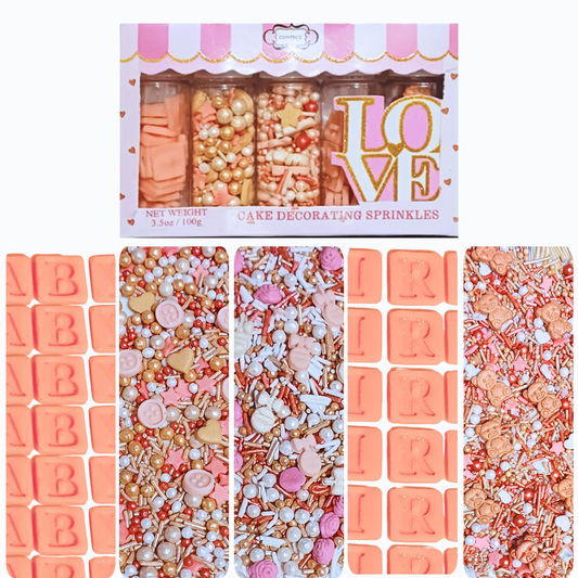 Confect Girls Baby Shower Sprinkles | Edible Sprinkles