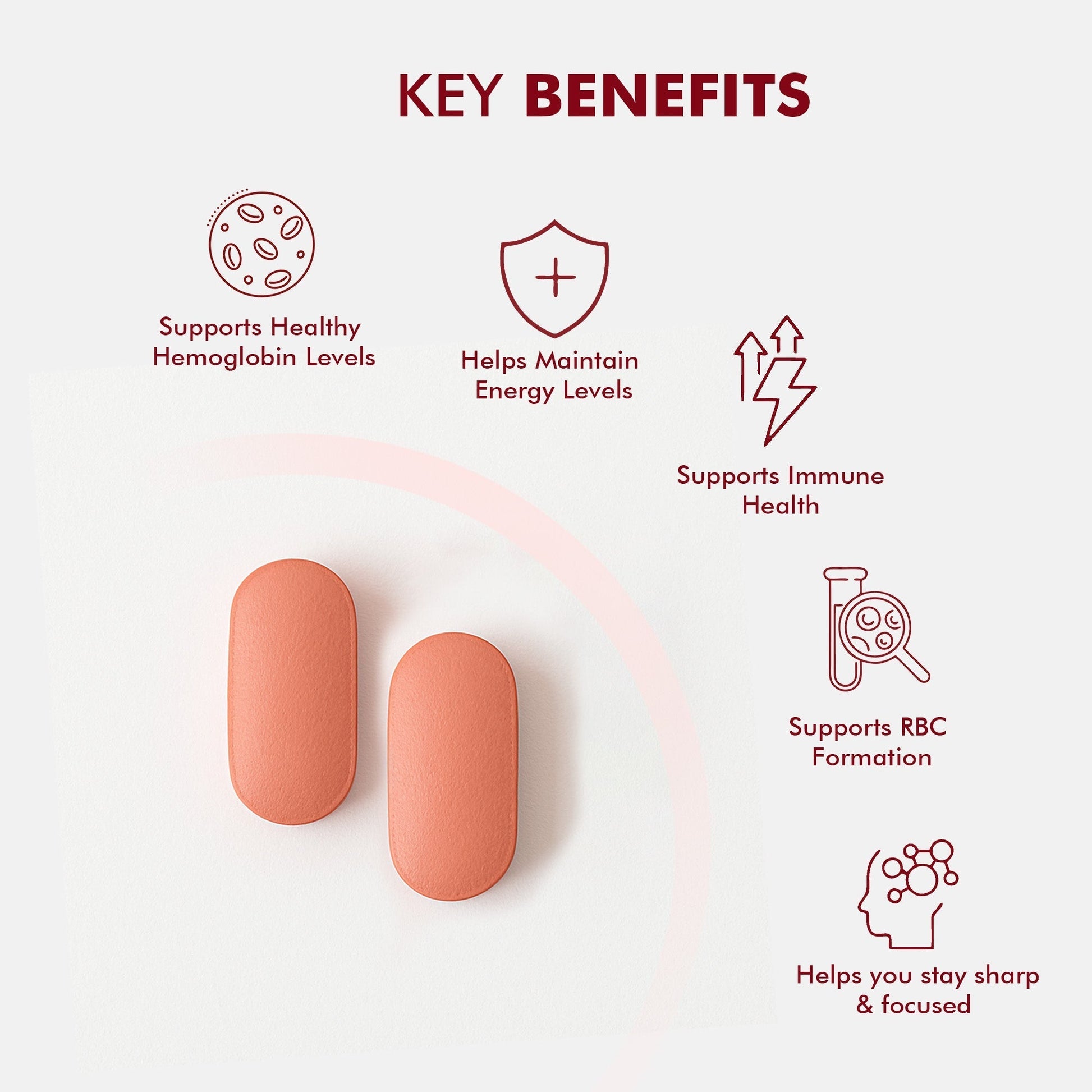 Dr Morpen Iron & Zinc Tablets 