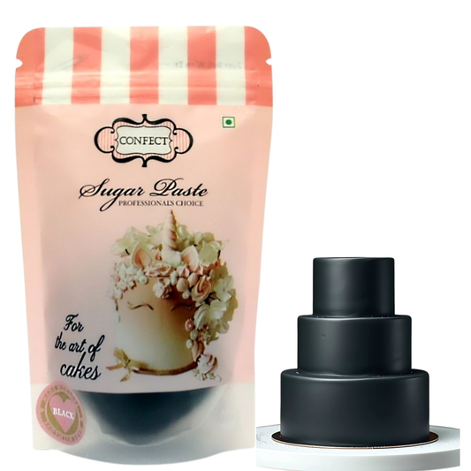 Confect Black Fondant | Edible Sugarpaste
