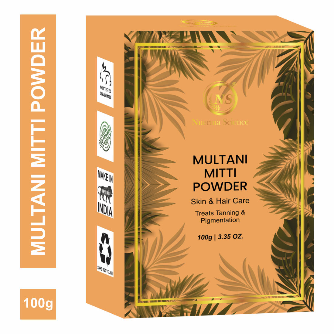Nuerma Science Multani Mitti Powder For Glowing Skin & Anti Pigmentation 