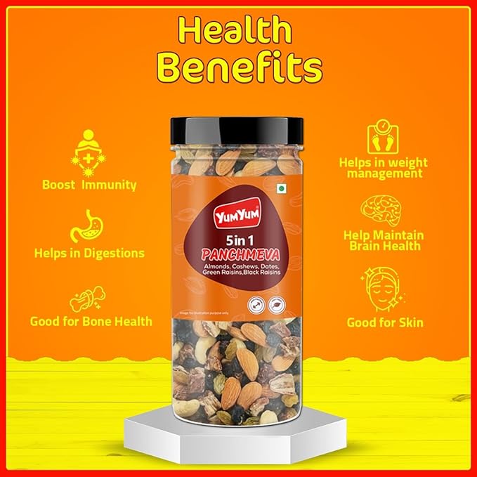Yum Yum 5 In 1 Panchmeva Jar  Grab2Buy Yum Yum Grab2Buy