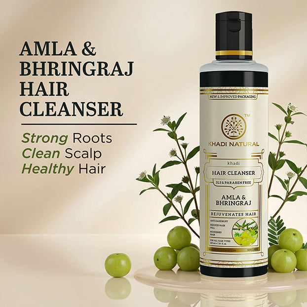 Khadi Natural Hair Volume Boost Cleanser & Conditioner Care Kit - 2 Step Set