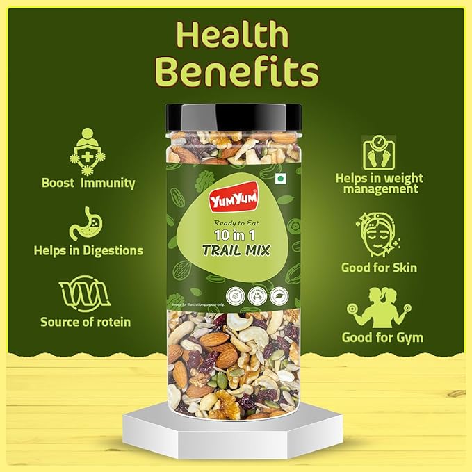 Yum Yum 10 In 1 Trail Mix Jar  Grab2Buy Yum Yum Grab2Buy