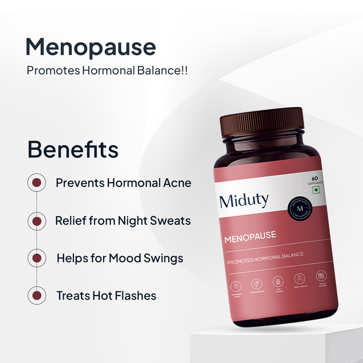 Miduty by Palak Notes Menopause Capsules - Grab2buy