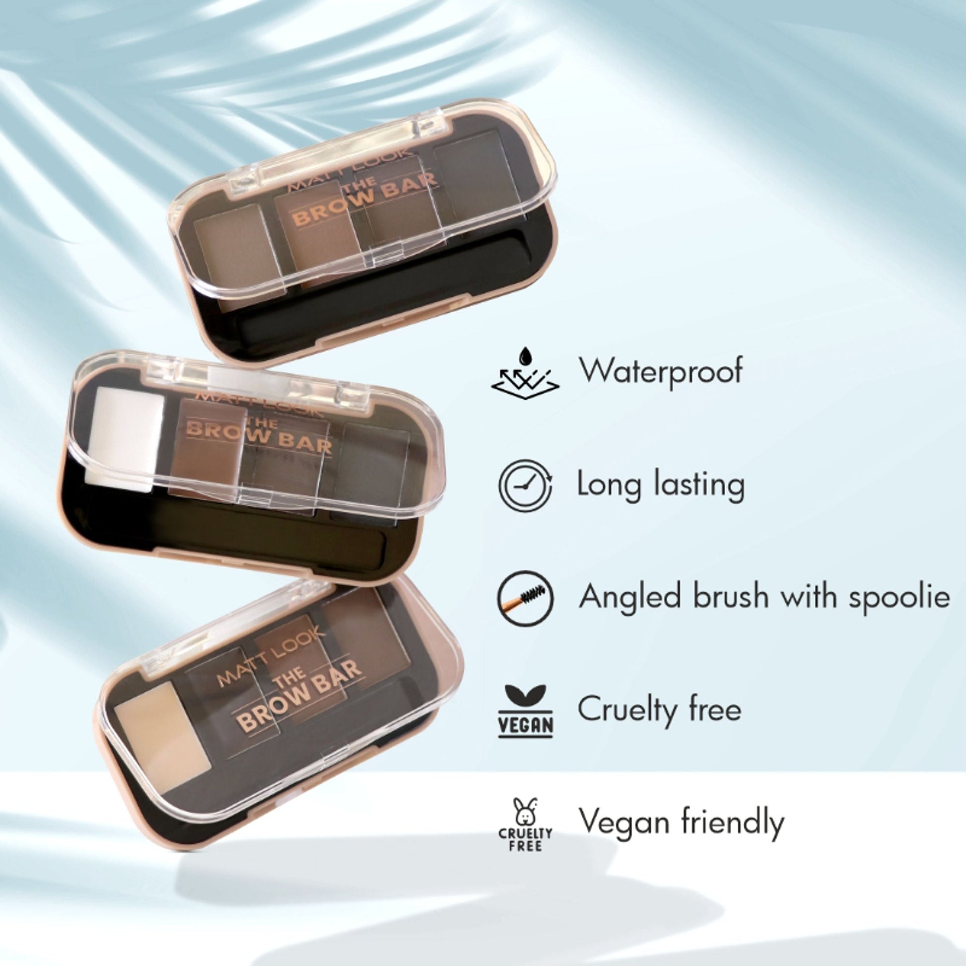 Matt Look The Brow Bar Eyebrow Enhancer Eyeshadow Palette - Intense 03 