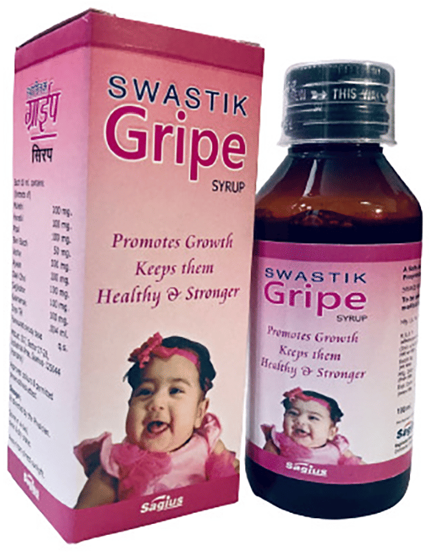 Sagius Swastik Gripe Syrup 