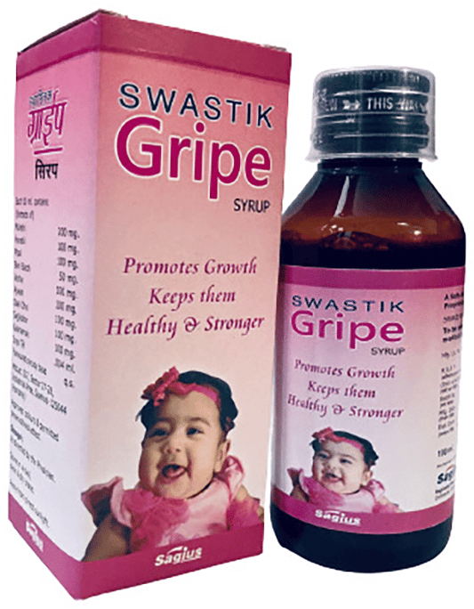 Sagius Swastik Gripe Syrup 
