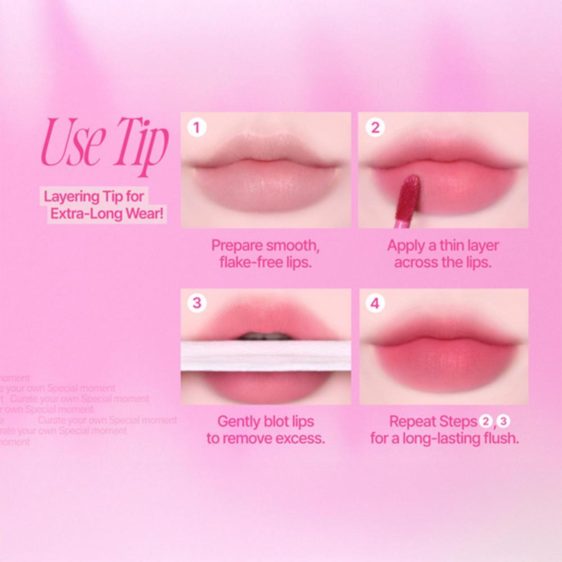 fwee Pink Obsession Stay-Fit Lip Tint - G10 Beat Pink