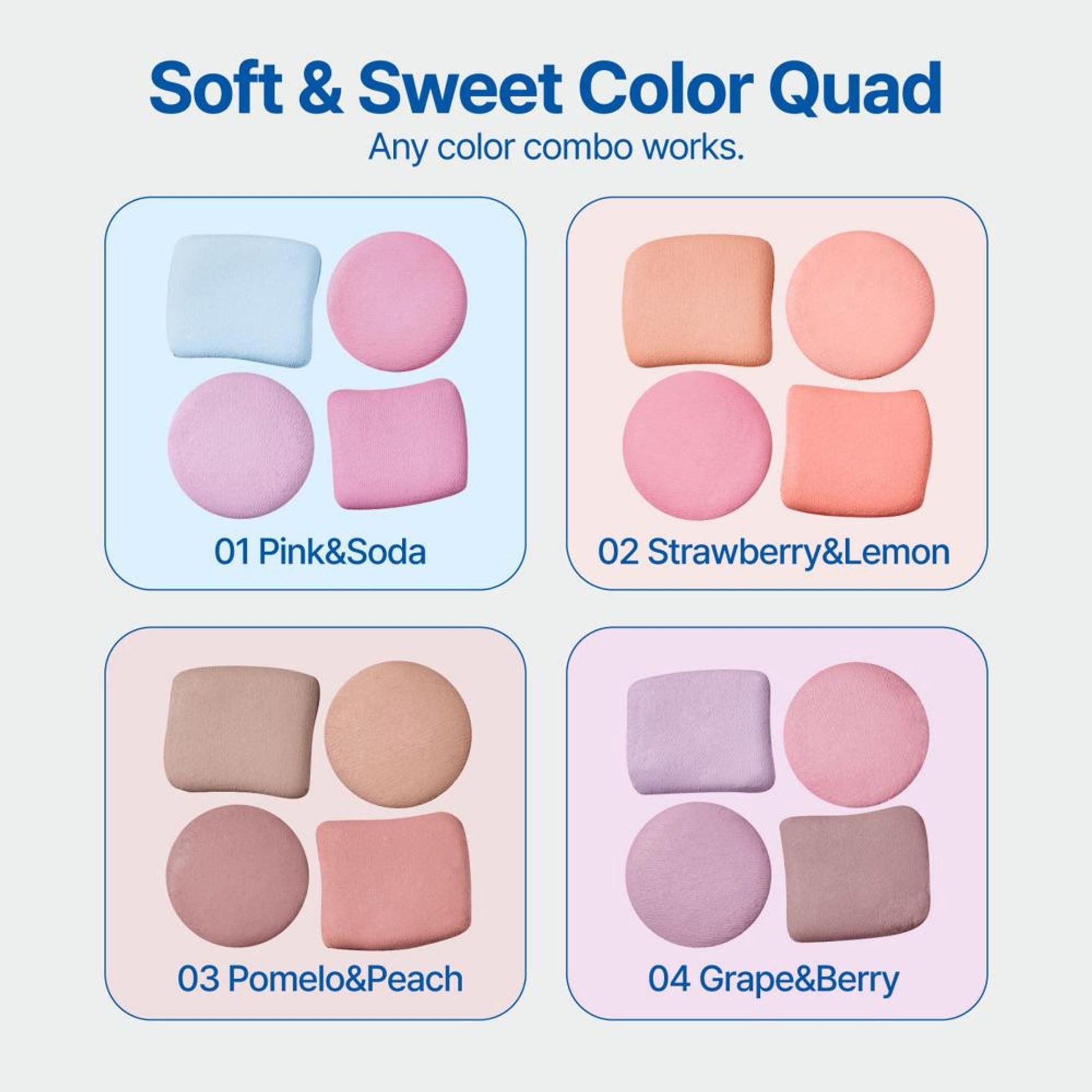 fwee Pocket Cheek Palette - CP01 PinkNSoda