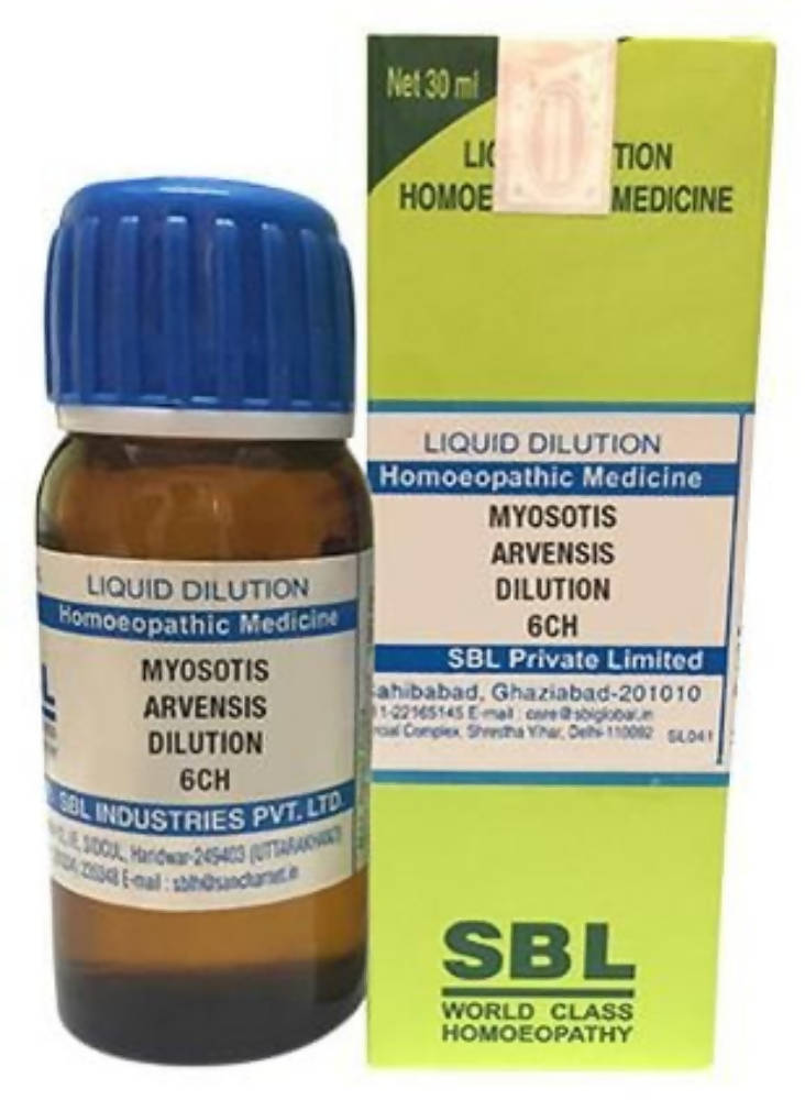 SBL Homeopathy Myosotis Arvensis Dilution 