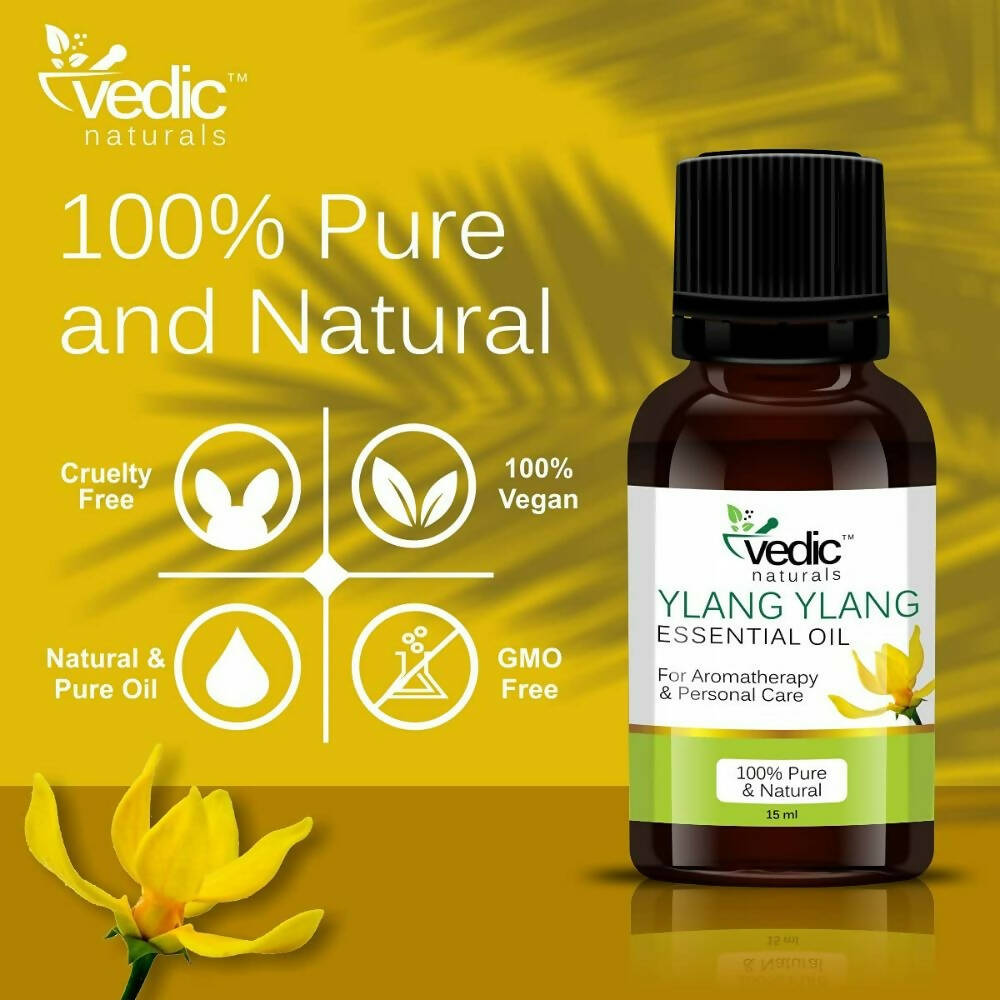 Vedic Naturals Ylang Ylang Essential Oil  Grab2Buy Vedic Naturals Grab2Buy
