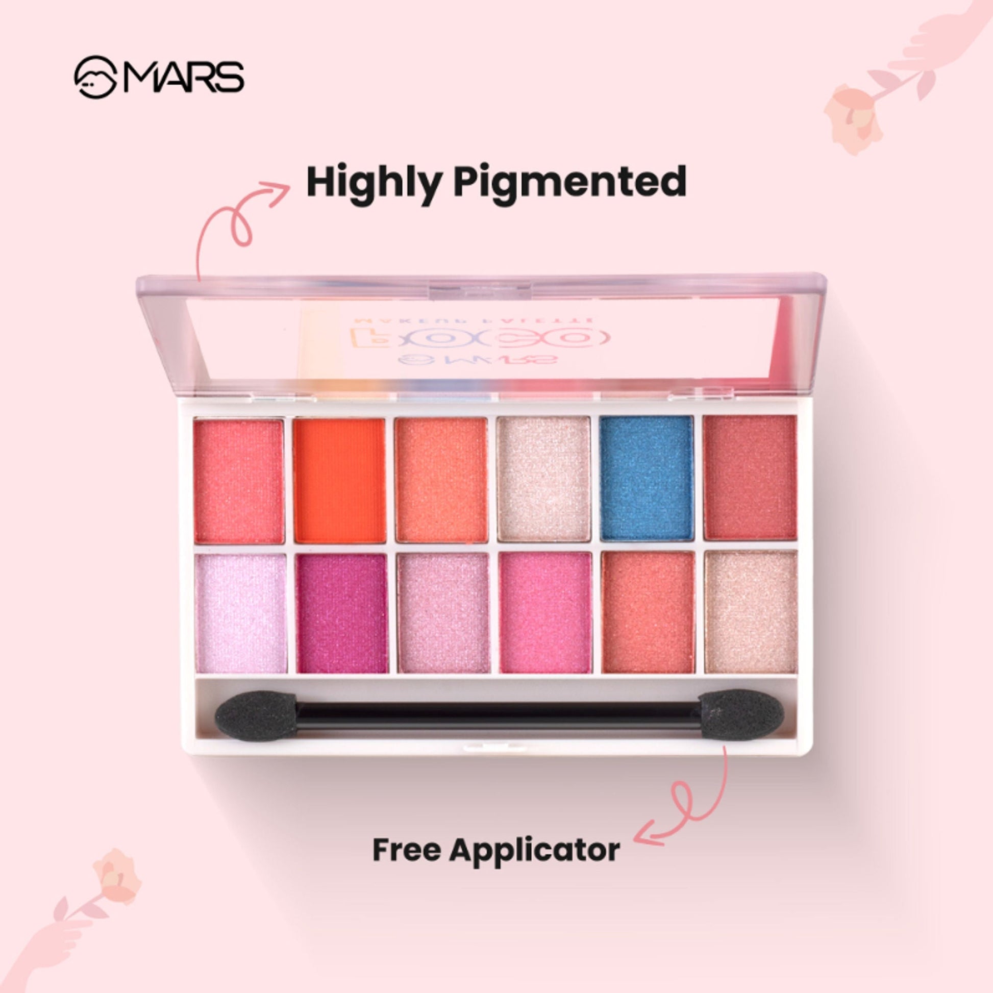 MARS Cosmetics Poco Face Makeup And Eyeshadow Palette - 01 