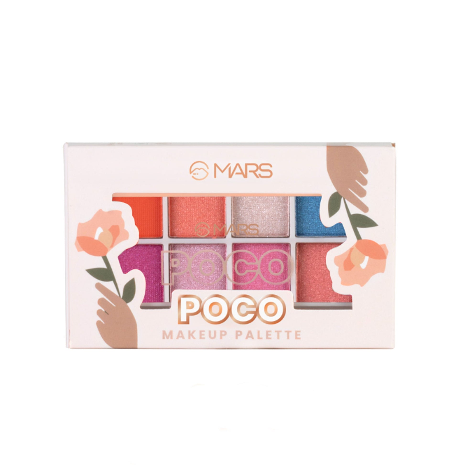 MARS Cosmetics Poco Face Makeup And Eyeshadow Palette - 02 