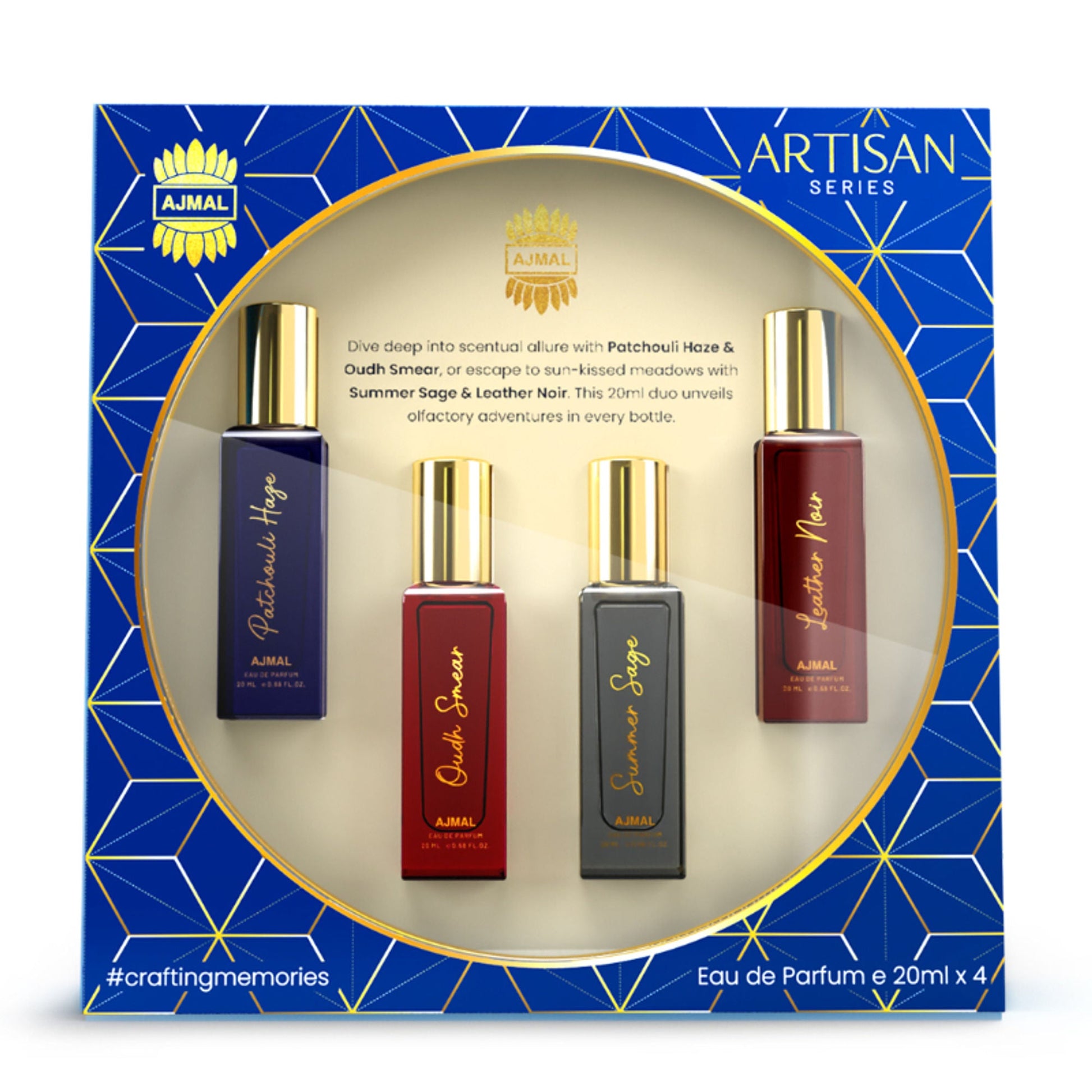 Ajmal India Artisan Luxury Fragrance Eau de Parfum Gift Set