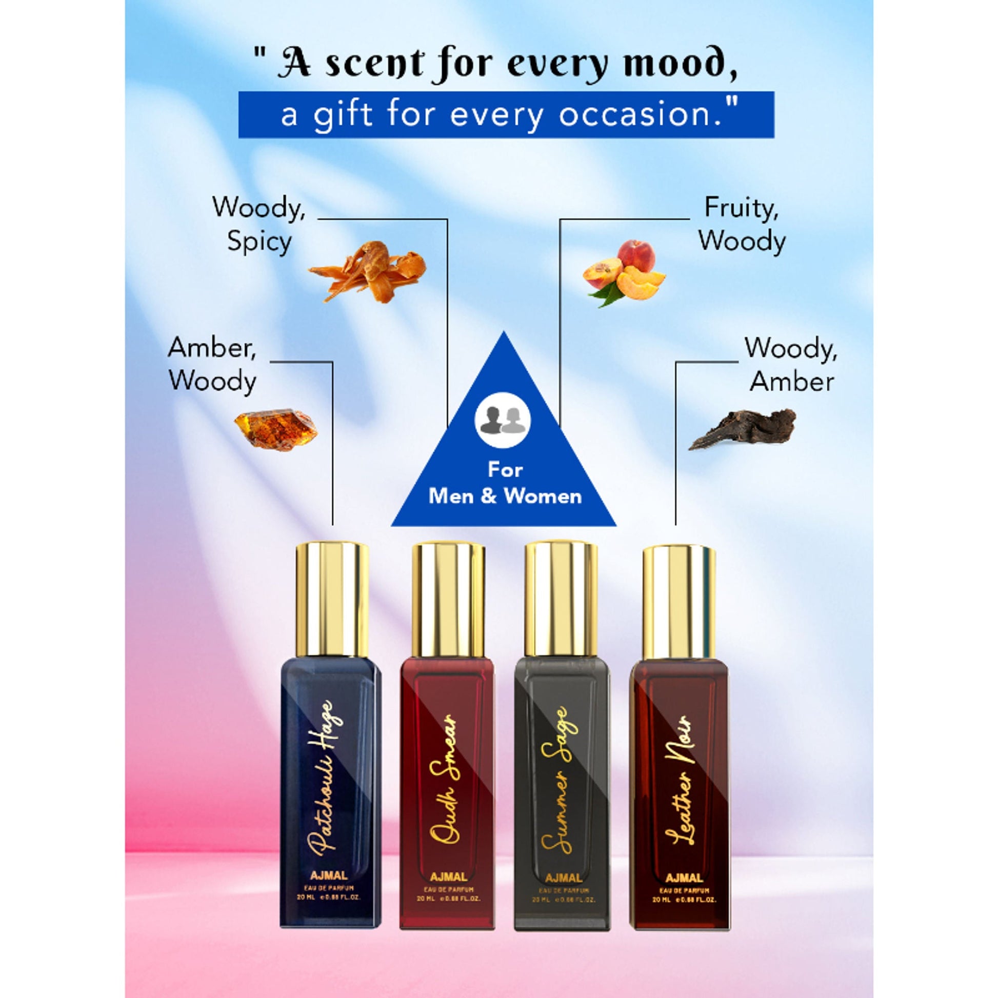 Ajmal India Artisan Luxury Fragrance Eau de Parfum Gift Set