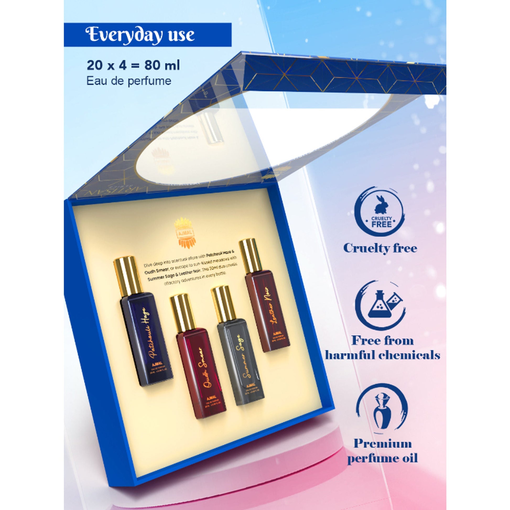 Ajmal India Artisan Luxury Fragrance Eau de Parfum Gift Set