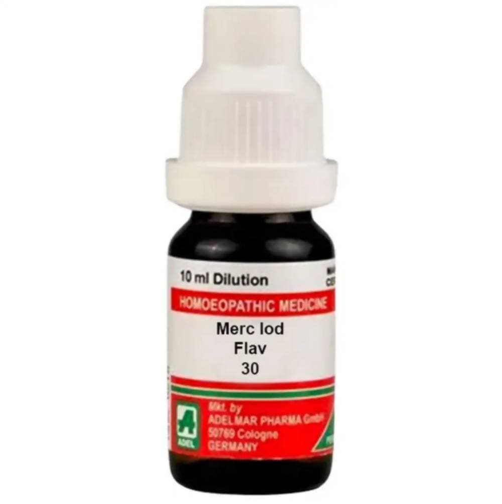 Adel Homeopathy Merc Iod Flav Dilution 