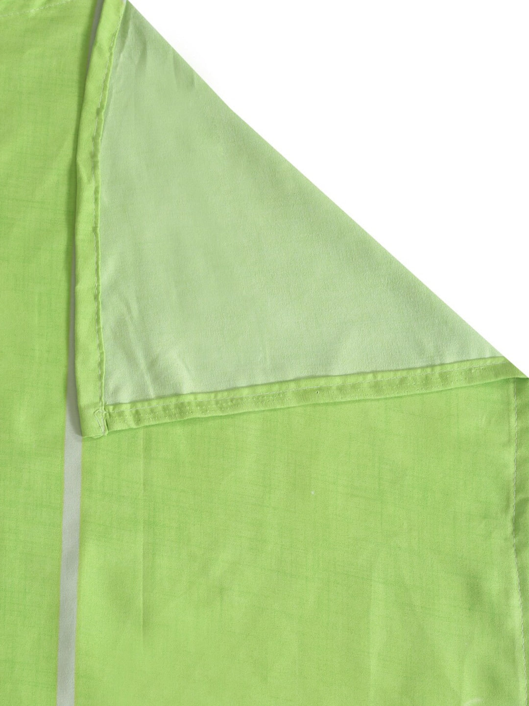 Home Sizzler Green & Blue Floral Cotton 210 TC Queen Bedsheet with 2 Pillow Covers 