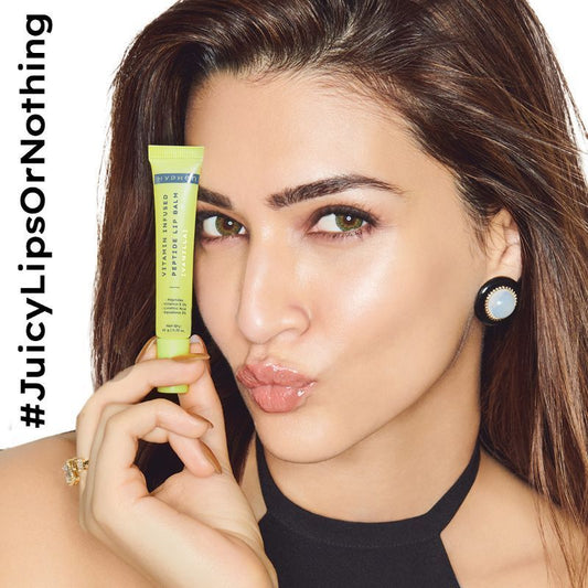 Hyphen By Kriti Sanon Vitamin Infused Peptide Lip Balm - Vanilla, for Dry & Chapped Lips, Hydrating & Moisturizing Balm - Grab2buy