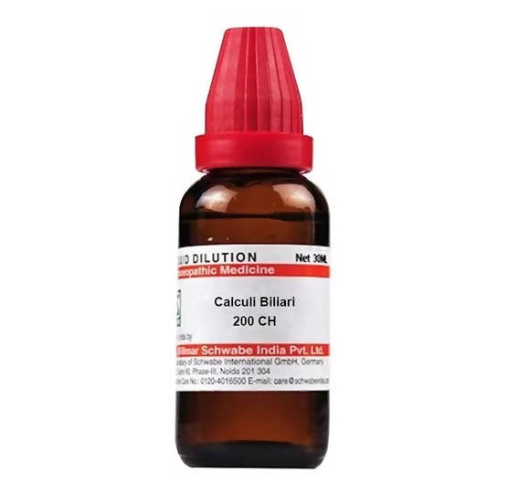 Dr. Willmar Schwabe India Calculi Biliari Dilution 