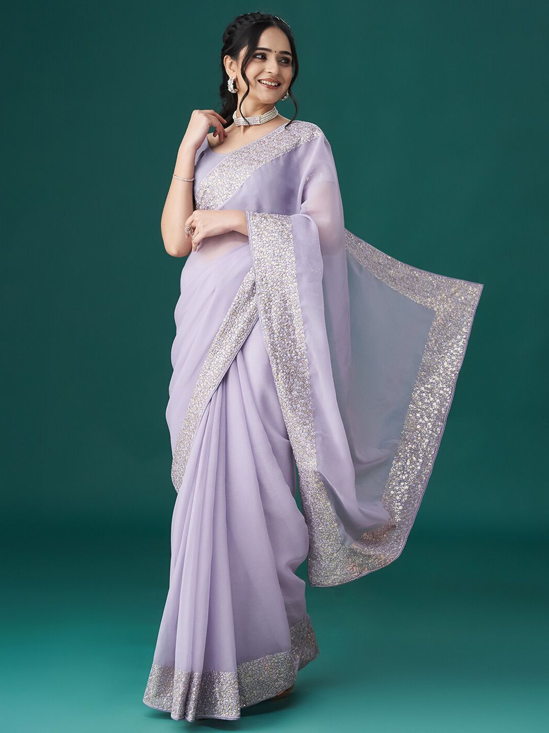 kasee Embroidered Sequinned Sarees