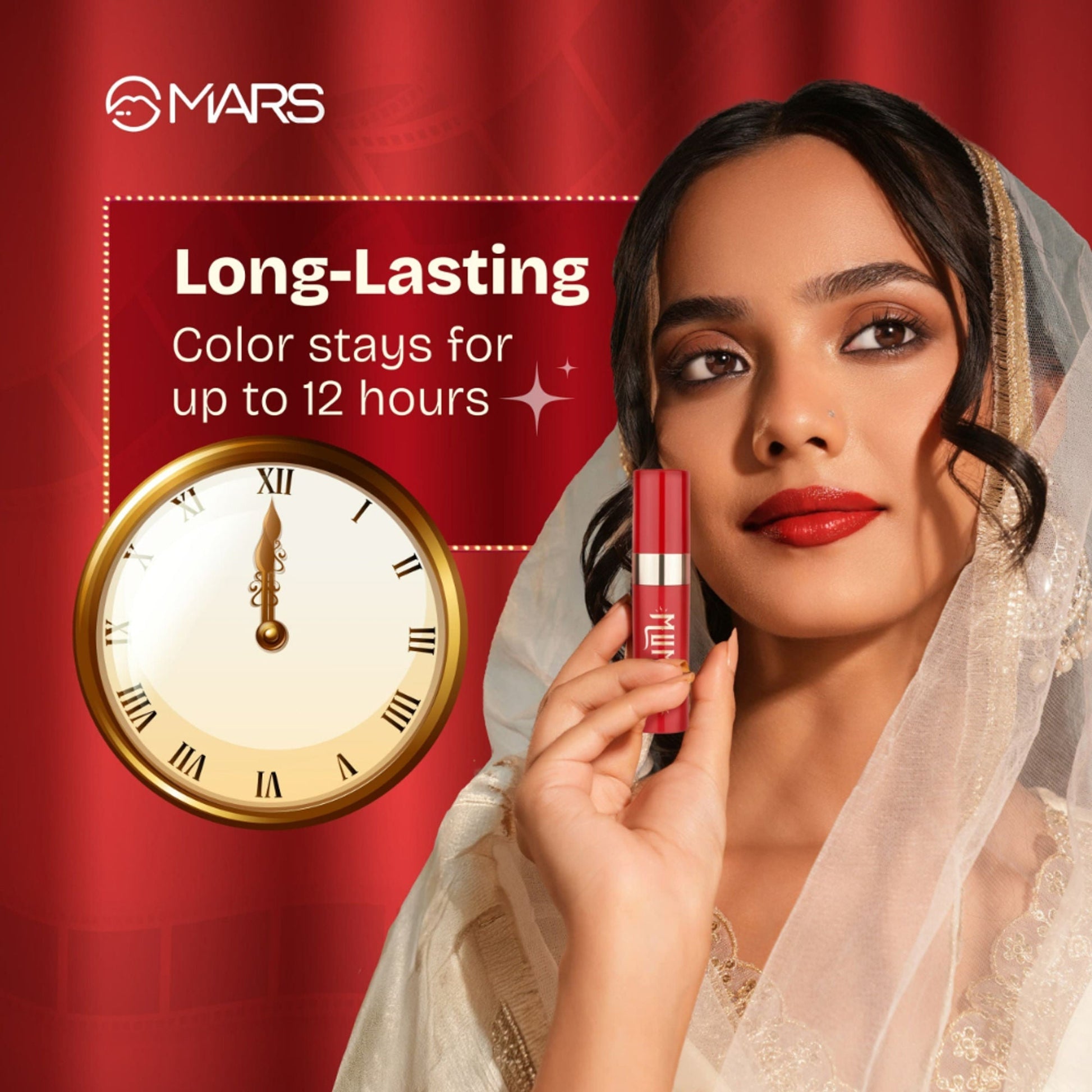 MARS Cosmetics Cinemagic Transfer-Proof Lip Gloss - 06-Laila 