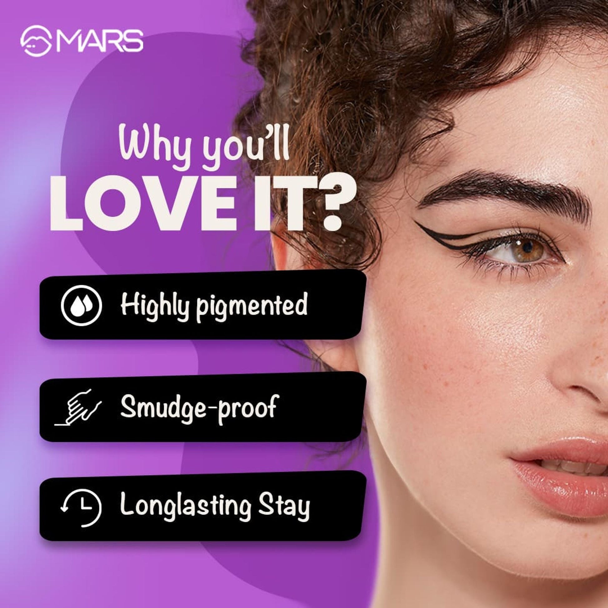MARS Cosmetics Eyelove Multi Pods Eyeliner - Black 