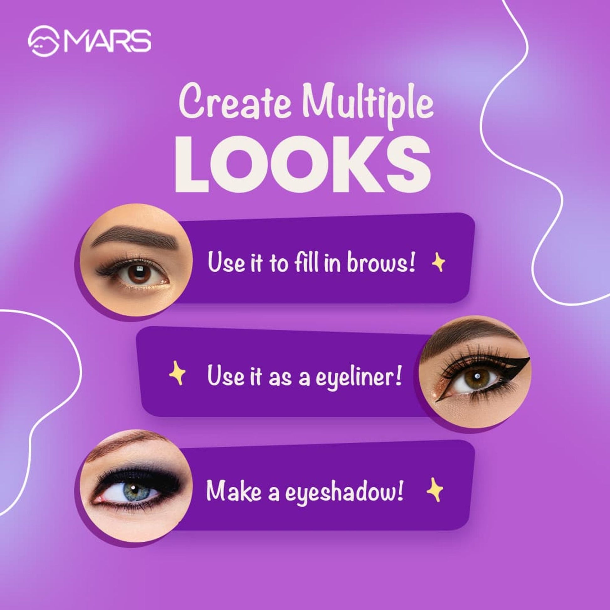 MARS Cosmetics Eyelove Multi Pods Eyeliner - Black 