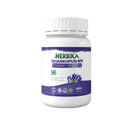 Herbika Shankhpushpi Capsules - Grab2buy