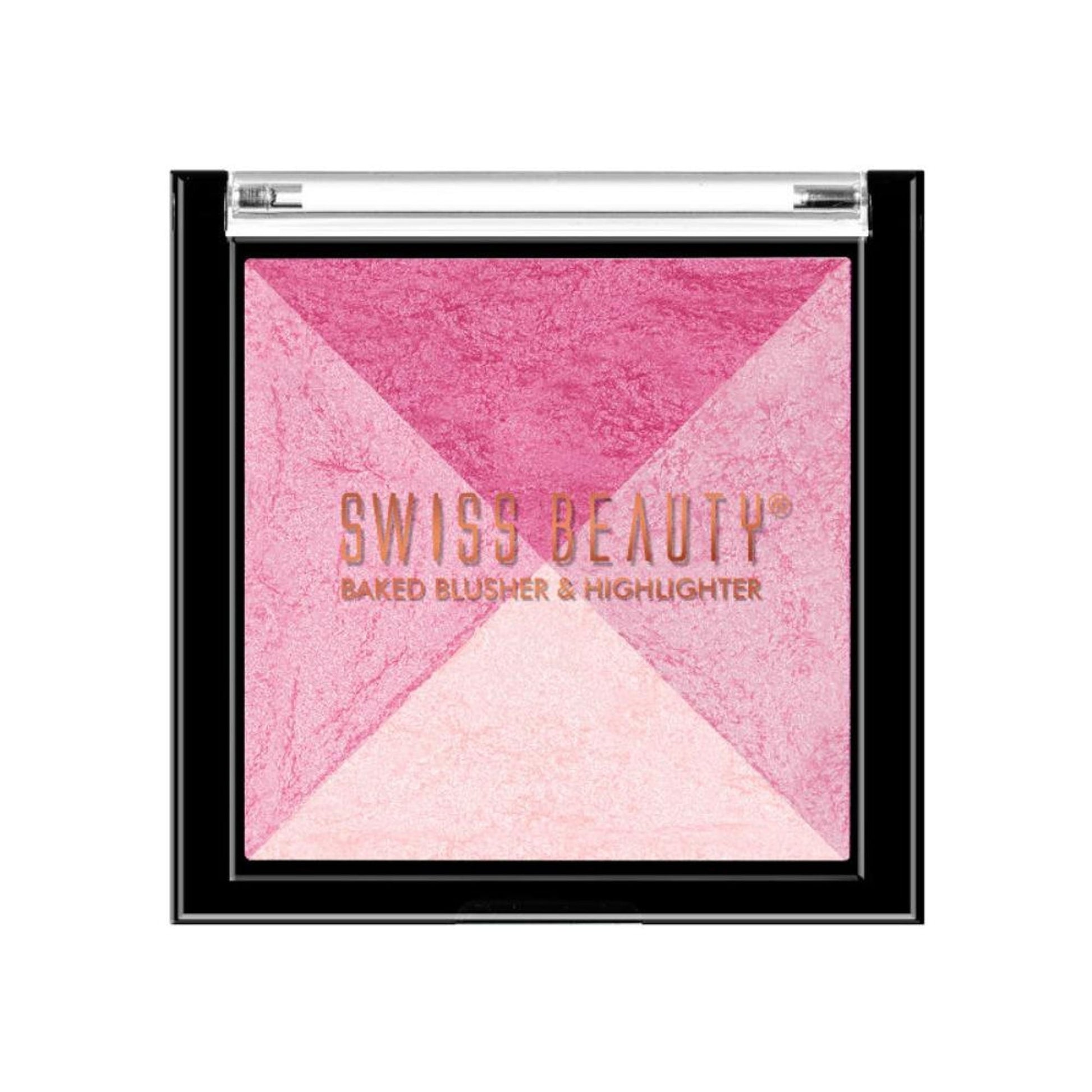 Swiss Beauty Baked Blusher & Highlighter - 03